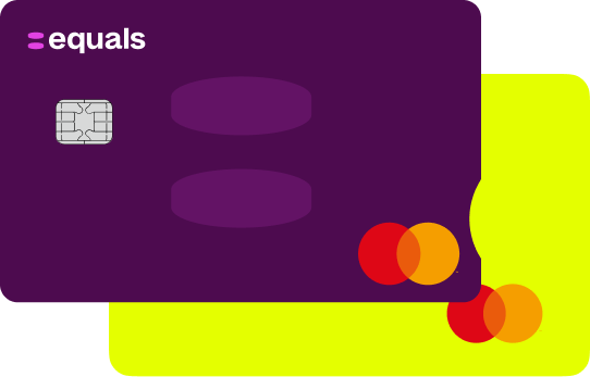 Equals physical and virtual expense cards